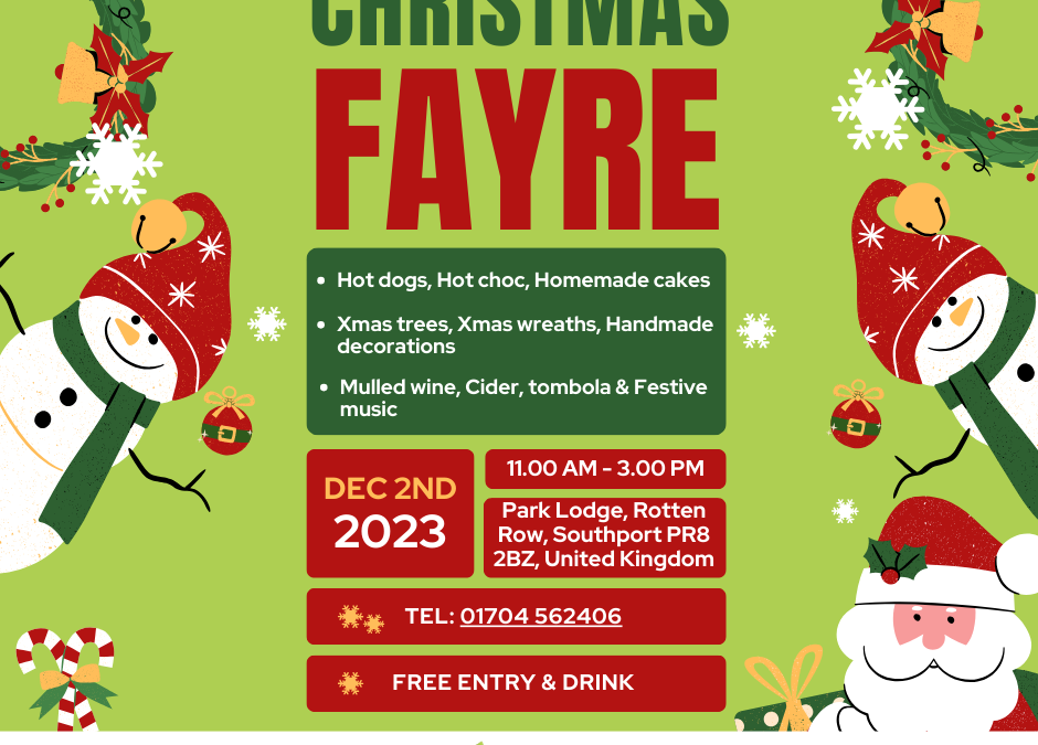 Get Ready to Jingle and Mingle at the New Leaf Christmas Fayre! 🎄🎉
